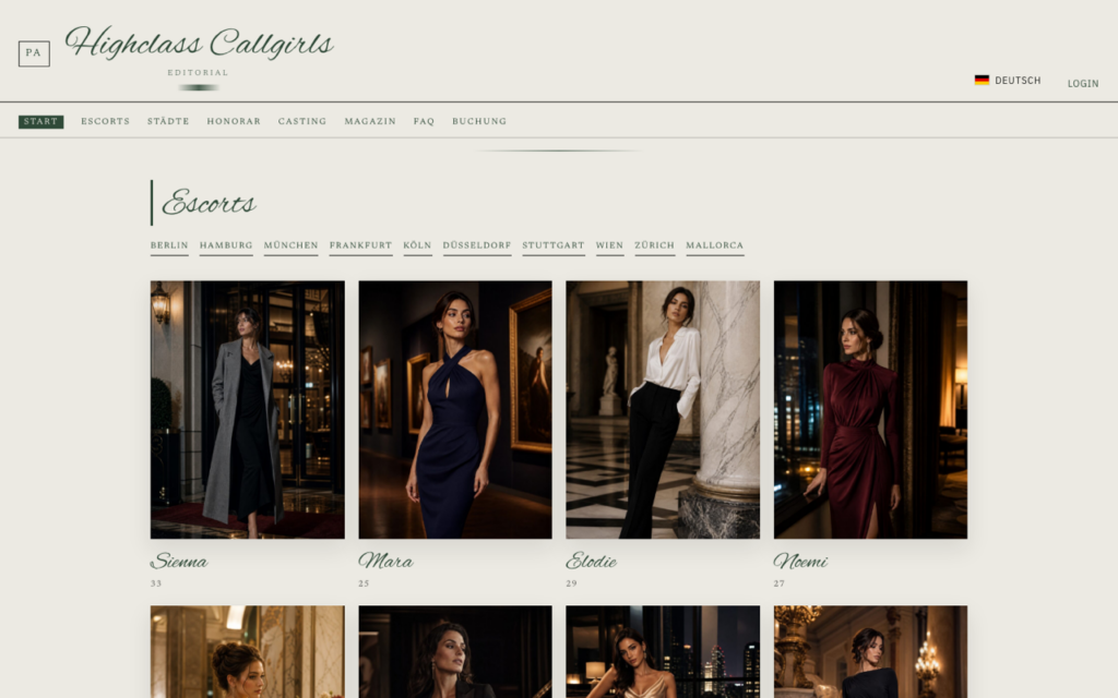 Vorschau Highclass Callgirls (Kompaktmarke)
